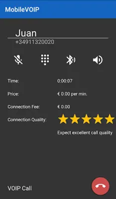 FreeCall android App screenshot 11