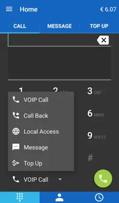 FreeCall android App screenshot 13